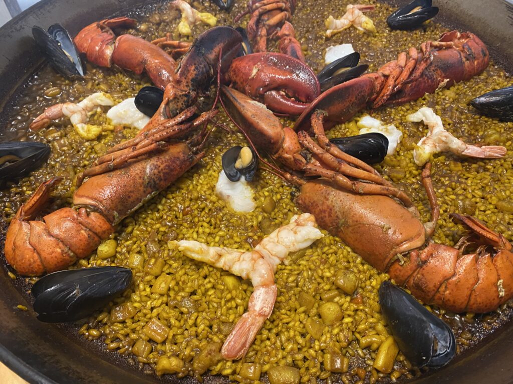 paella de bogavante paella de bogavante